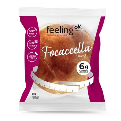 Afbeelding van FeelingOK Focaccella olijf (1 stuks)