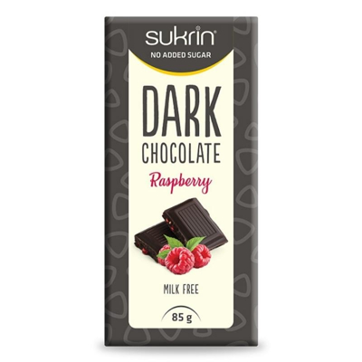 Afbeelding van Sukrin Pure chocolade met frambozen (85 gr)