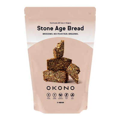 Afbeelding van OKONO Stone Age Breadmix (450 gr)