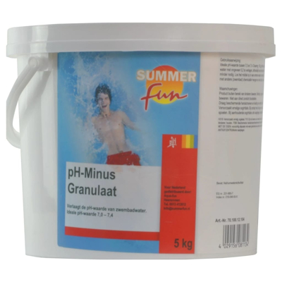 Afbeelding van Summer fun Ph verlager Minus 5kg onderhoud