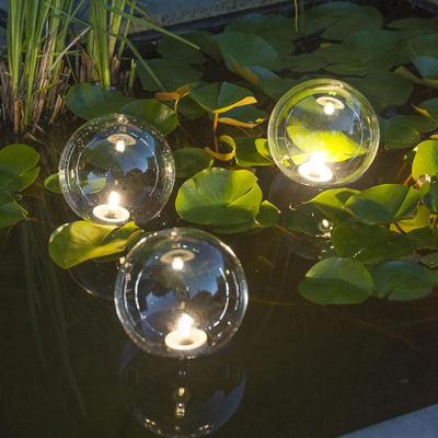 Afbeelding van Multibright Float drijvende lichtbol LED transparante bollen set a 3 Ubbink