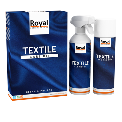 Afbeelding van royal furniture care textile kit clean protect