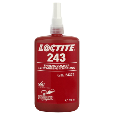 Afbeelding van Loctite 243 schroefdraadborging medium sterkte 250ml