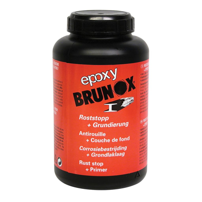 Afbeelding van Brunox epoxy roestomvormer grondlaklaag in een 1 liter, fles