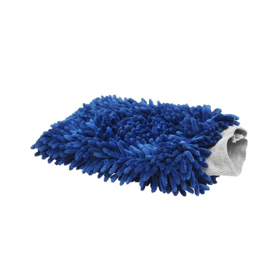 Afbeelding van btc blue line microvezel washandschoen