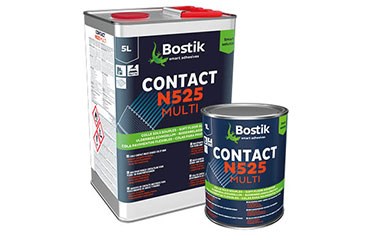 Afbeelding van Bostik contactlijm n525 multi 5 liter, beige, blik