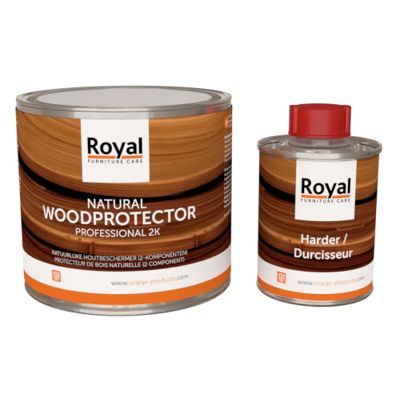 Afbeelding van royal furniture care natural wood protector 2k 500 ml