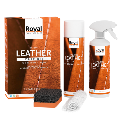 Afbeelding van Oranje Furniture Care Brushed Leather Kit