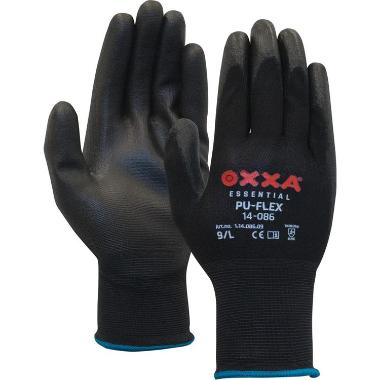 Afbeelding van Oxxa pu flex werkhandschoen zwart extra small xs