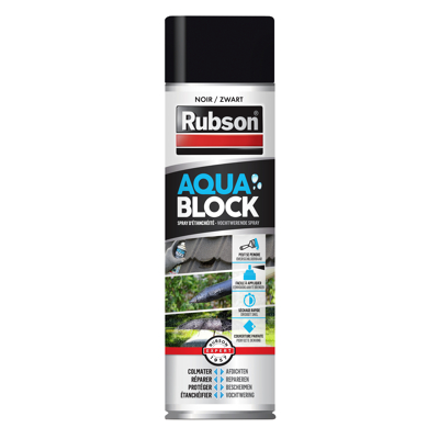 Afbeelding van Rubson aquablock spray 300 ml zwart, zwart