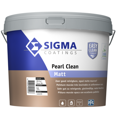 Afbeelding van Sigma Sigmapearl Clean Matt 5 liter Muurverf voor binnen