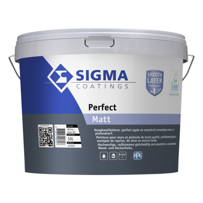 Afbeelding van Sigma Perfect Matt 10 liter Muurverven