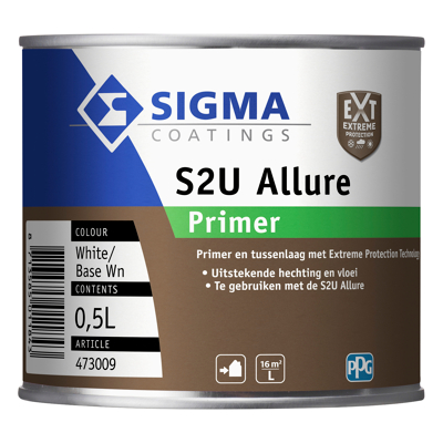 Afbeelding van Sigma S2U Allure Primer Grondverf 500 ml Mengbaar