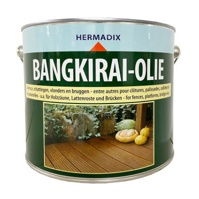 Afbeelding van Hermadix Bangkirai olie 2,5 liter Bankirai