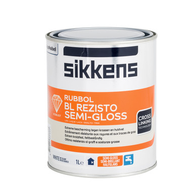 Afbeelding van Sikkens Rubbol BL Rezisto Semi Gloss 0,5 liter Houtverf