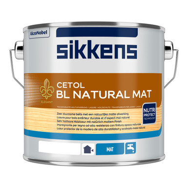 Afbeelding van Sikkens Cetol BL Natural Mat 2,5 liter Lakken (transparant)
