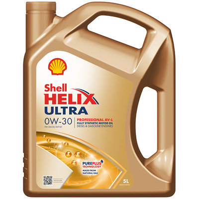 Afbeelding van Shell Helix Ultra Professional, AV L 0W 30 5L Motorolie 550046304 VOLKSWAGEN: Golf 5, Amarok Pickup, Bora Saloon, SKODA: Fabia III Hatchback