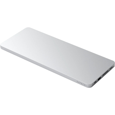 Abbildung von Satechi USB C Slim Dock iMac 24&quot; Silber ST UCISDS