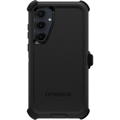 Afbeelding van Otterbox Defender Kunststof Back Cover Zwart Samsung Galaxy A55 5G