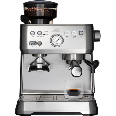 Afbeelding van Espressomachine Solis Grind &amp; Infuse Perfetta RVS