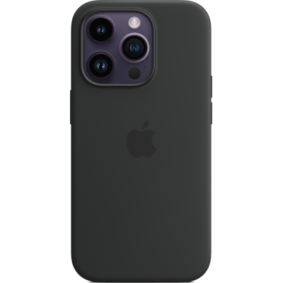 Afbeelding van Apple iPhone 14 Pro Back Cover met MagSafe Middernacht