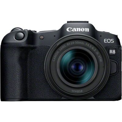 Afbeelding van Canon EOS R8 + RF 24 50mm lens