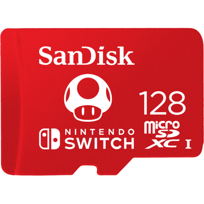 Afbeelding van SanDisk microSDXC Nintendo Switch (128 GB) SDSQXAO 128G GNCZN
