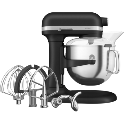 Abbildung von KitchenAid Artisan Küchenmaschine Mit Schüsselheber 6,6 l 5ksm70shx Imperial Black