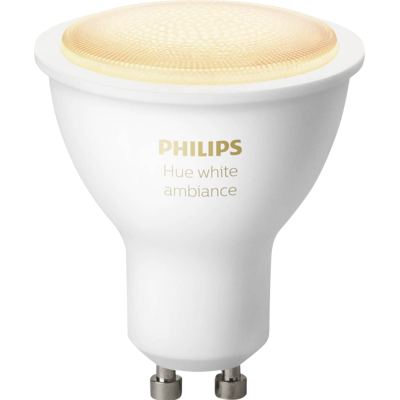 Abbildung von Philips Hue White Ambiance GU10 Einzellampe