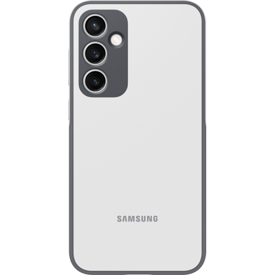 Abbildung von Samsung Galaxy S23 FE Hülle Silikon Soft Case/Backcover Handyhülle Hellgrau