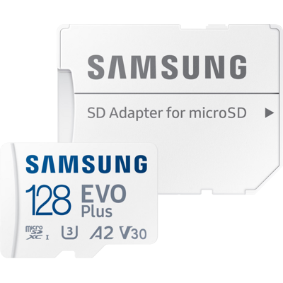 Abbildung von Samsung EVO Plus microSDXC 128GB + SD adapter