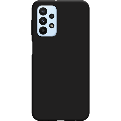 Afbeelding van Just in Case Soft Samsung Galaxy A23 Back Cover Zwart