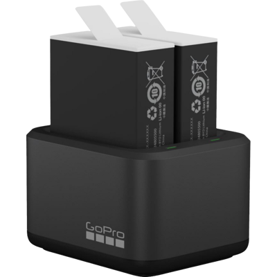 Afbeelding van GoPro Dual Battery Charger + Enduro Batterijen