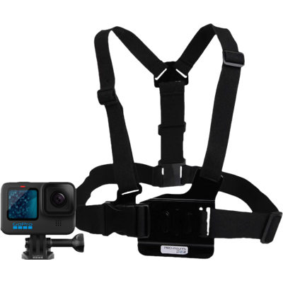 Afbeelding van GoPro HERO 11 Black + PRO mounts Chest Harness Mount