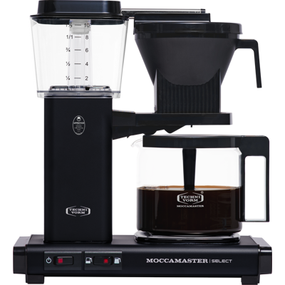 Afbeelding van Moccamaster Koffiezetapparaat KBG Select matt black 1.25 liter