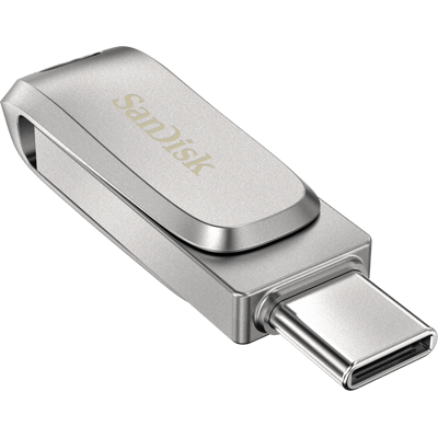 Afbeelding van Sandisk USB 3.1 OTG Stick 64GB, Dual Drive Luxe Type AC, 150MB/s, Memory Zone, blisterverpakking