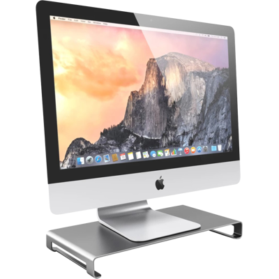 Abbildung von Satechi Aluminium Ständer iMac und Macbook Space Grey ST ASMSM