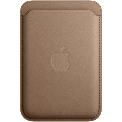Abbildung von Original Apple FineWoven Wallet MagSafe Taupe Beige