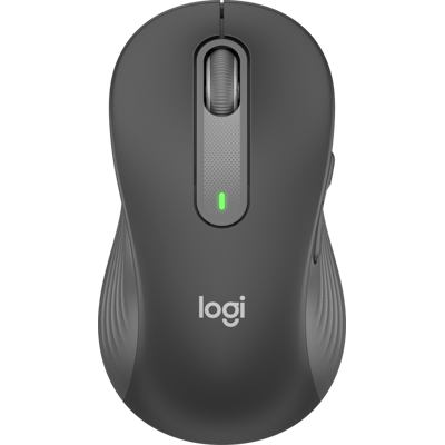 Afbeelding van Logitech Mouse M650 L, Signature, Wireless, Bolt, Bluetooth, graphite Optical, 400 4000dpi, 5 buttons, Left, Large, Retail