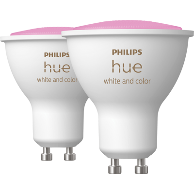 Afbeelding van Philips Hue White and Color GU10 Duo pack