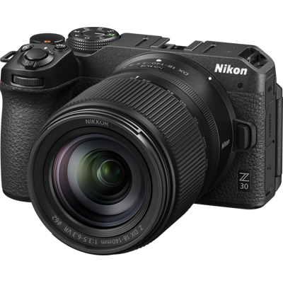 Afbeelding van Nikon Z30 systeemcamera + Nikkor DX 18 140mm f3.5 6.3 VR