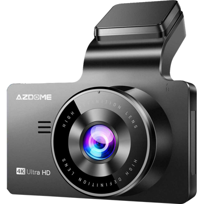 Afbeelding van AZDome Dashcam M63 Pro True 4K 64gb Wifi GPS Auto Video Recorder Zwart