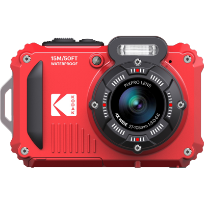 Afbeelding van Kodak WPZ2 Onderwater Camera Rood Action Cam
