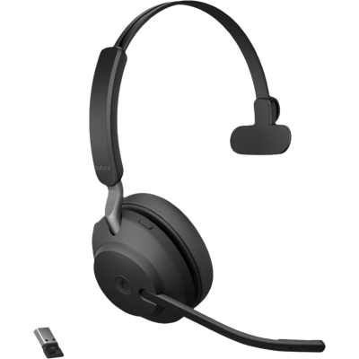 Afbeelding van Jabra Evolve2 65 Bluetooth headset Mono Noise Cancelling microfoon