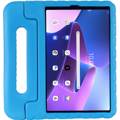 Afbeelding van Just in Case Lenovo Tab M10 Plus (3e generatie) Kids Cover Blauw