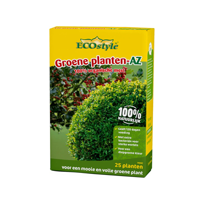 Afbeelding van ECOstyle Groene Planten AZ 800 Gram Voor 8 M² Buxus