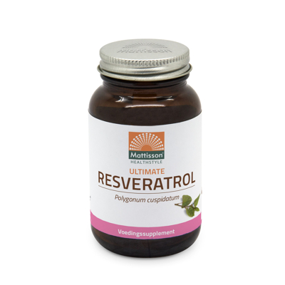 Afbeelding van Mattisson Resveratrol 98% 125 mg 60 capsules