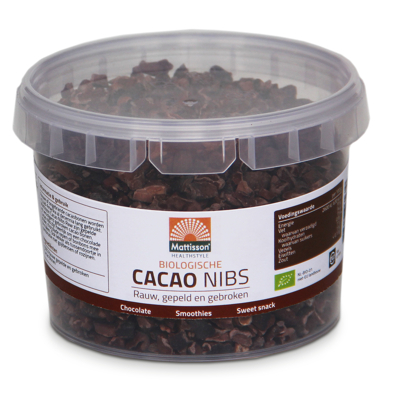 Afbeelding van Mattisson Biologische Cacao Nibs 150 g