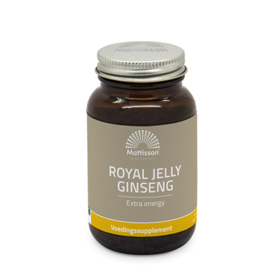 Afbeelding van Mattisson Royal Jelly &amp; Ginseng 60 capsules