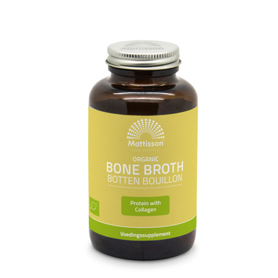 Afbeelding van Mattisson Healthstyle Biologische Bone Broth Capsules 180CP